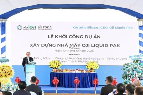 OJI Group khởi công nhà máy bao bì hộp giấy tiệt trùng tại Việt Nam