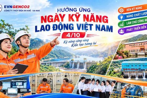 Thủy điện An Khê – Ka Nak nâng cao kỹ năng lao động, làm chủ công nghệ