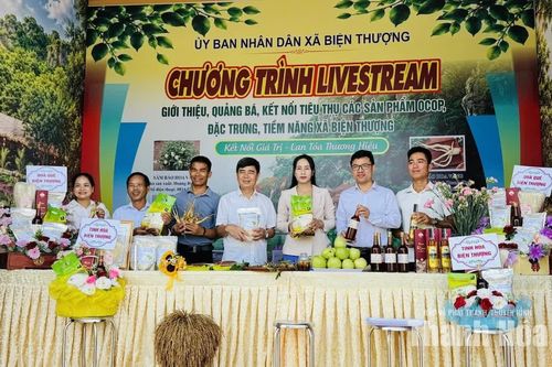 Biện Thượng quảng bá, kết nối tiêu thụ sản phẩm đặc trưng qua mạng xã hội