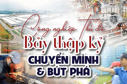 Công nghiệp Thủ đô: Bảy thập kỷ chuyển mình và bứt phá