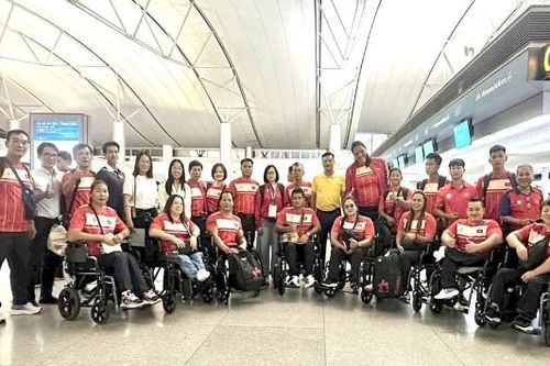 Đoàn thể thao người khuyết tật Việt Nam lên đường dự Asian Para Games 2026