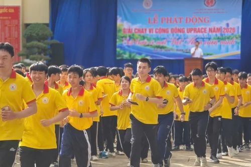 Gia Lai: Hơn 1.000 học sinh, vận động viên hưởng ứng Giải chạy trực tuyến vì cộng đồng UpRace 2026