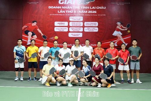 Hội Doanh nhân trẻ tỉnh tổ chức Giải pickleball lần thứ II năm 2026