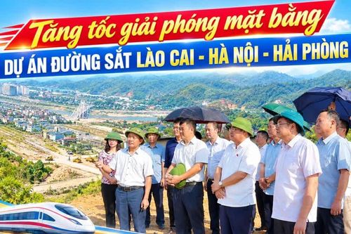 Tăng tốc giải phóng mặt bằng Dự án đường sắt Lào Cai - Hà Nội - Hải Phòng