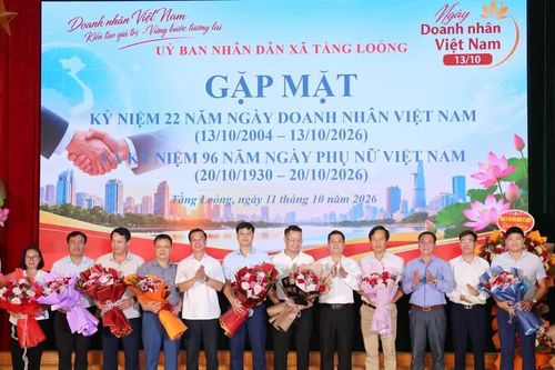 Xã Tằng Loỏng gặp mặt doanh nghiệp, doanh nhân