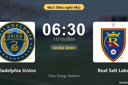 Nhận định Philadelphia Union vs Real Salt Lake: Chủ nhà nối dài mạch thăng hoa?