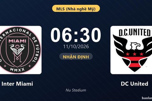 Nhận định Inter Miami vs DC United: Điểm tựa từ thành tích đối đầu