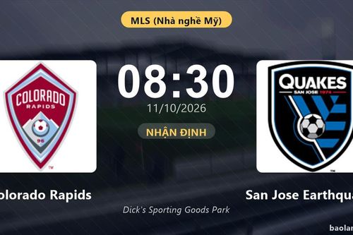 Nhận định Colorado Rapids vs San Jose Earthquakes: Hứa hẹn màn đôi công