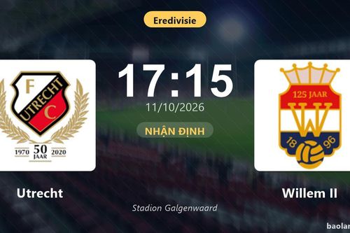 Nhận định Utrecht vs Willem II: Cả hai cùng khát thắng