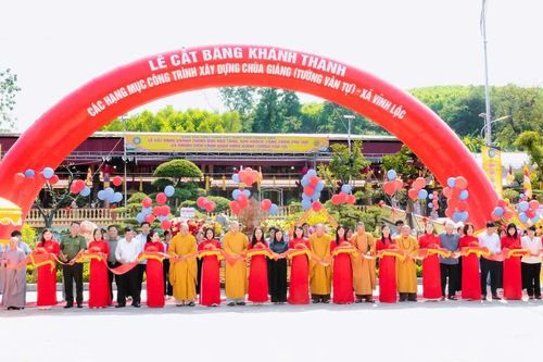 Chùa Giáng (Thanh Hóa) khánh thành các hạng mục công trình xây dựng