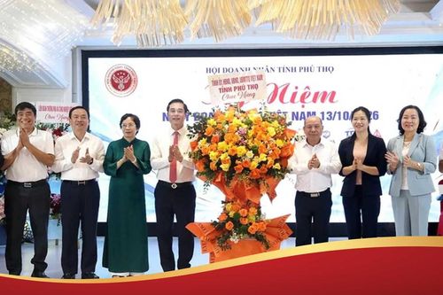 Hội Doanh nhân tỉnh Phú Thọ: Chung sức đổi mới, khát vọng vươn xa