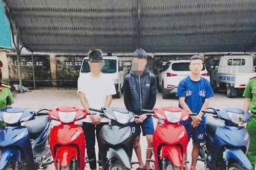 Bắt giữ nhóm đối tượng từ Hà Tĩnh sang Nghệ An trộm xe máy
