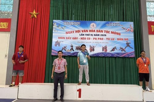 Đoàn Cao Bằng giành 18 huy chương tại Ngày hội Văn hóa dân tộc Mông lần thứ IV
