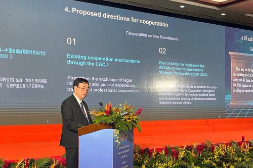 Tăng cường hợp tác tư pháp ASEAN - Trung Quốc trong kỷ nguyên số
