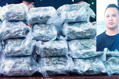 Bắt đối tượng vận chuyển 9kg cần sa khô