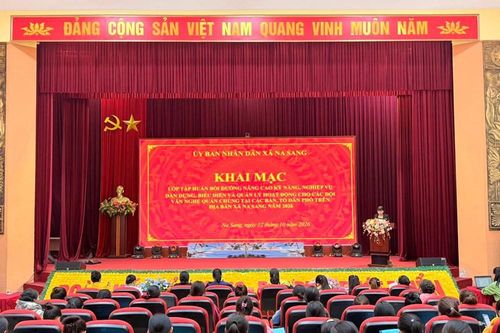 Na Sang nâng cao chất lượng phong trào văn nghệ quần chúng