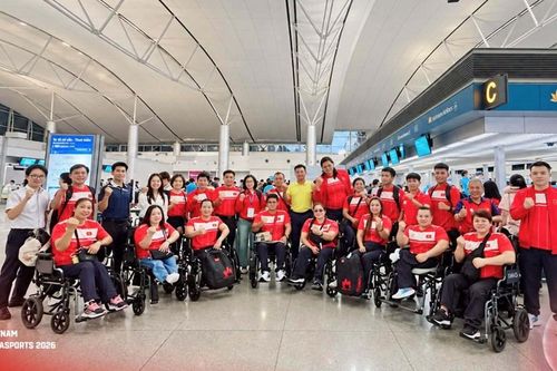 Đoàn Thể thao Người khuyết tật Việt Nam sẵn sàng cho Asian Para Games 2026