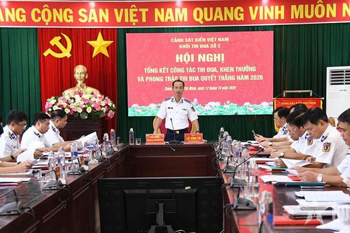 Khối thi đua số 2 (Cảnh sát biển Việt Nam) thi đua toàn diện, hiệu quả