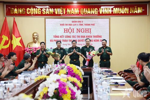 Khối thi đua LLVT 4 tỉnh, thành phố thuộc Quân khu 3 tổng kết năm 2026
