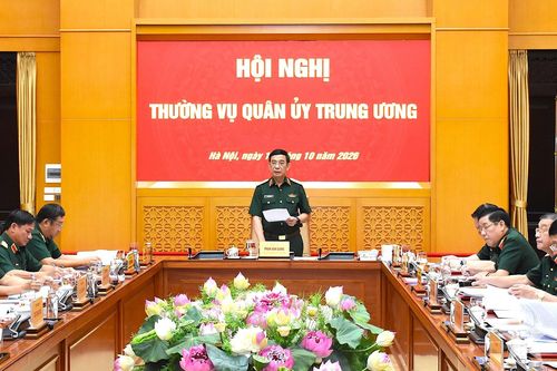 Thường vụ Quân ủy Trung ương cho ý kiến về việc Quy hoạch hệ thống thiết chế văn hóa trong Quân đội nhân dân Việt Nam