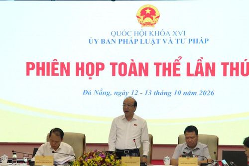 Ủy ban Pháp luật và Tư pháp thẩm tra 11 dự án sắp trình Quốc hội