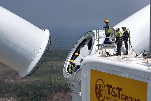 Cụm điện gió Savan của T&T Group tại Lào góp thêm nguồn lực cho tăng trưởng