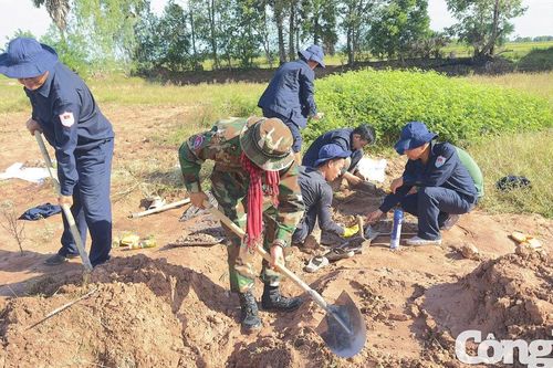 Tây Ninh: Quy tập 150 hài cốt liệt sĩ tại Campuchia