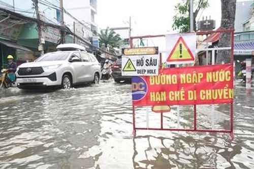 TP Hồ Chí Minh ưu tiên xử lý điểm ngập, sửa chữa công trình xung yếu