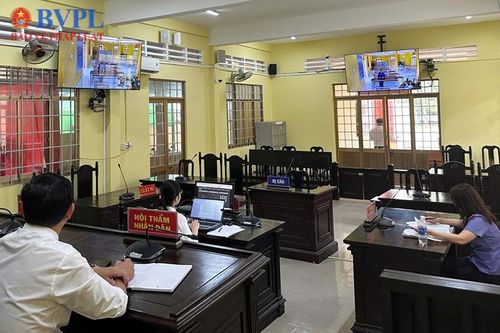 VKSND khu vực 5, tỉnh An Giang phối hợp xét xử trực tuyến vụ án trộm cắp tài sản