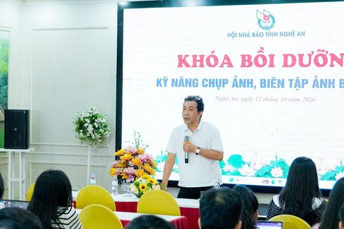 Nghệ An bồi dưỡng kỹ năng báo chí, ứng dụng công nghệ và trí tuệ nhân tạo