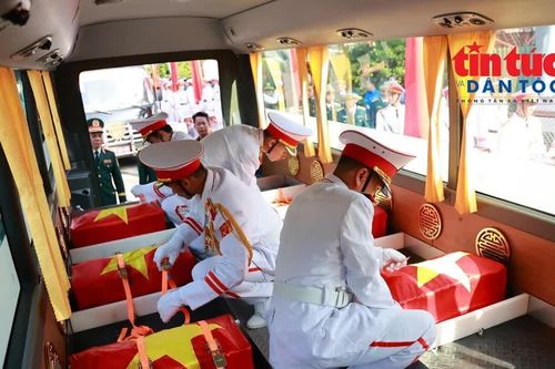 Tổng duyệt Lễ truy điệu và an táng 731 hài cốt liệt sĩ