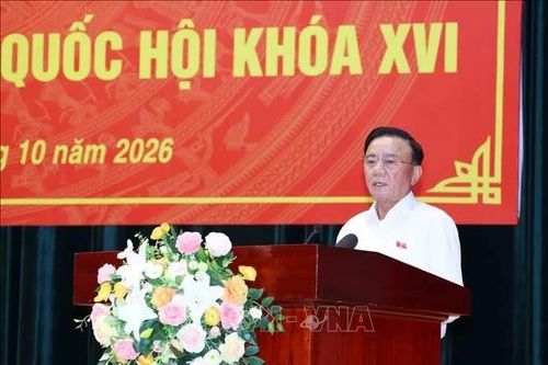 Thường trực Ban Bí thư Trần Cẩm Tú tiếp xúc cử tri tại Đà Nẵng