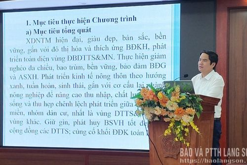 Phường Đông Kinh: Hơn 100 đại biểu tham gia tập huấn Tiểu dự án 1, Dự án 10
