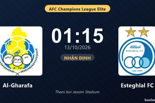 Nhận định Al-Gharafa vs Esteghlal FC: Cơ hội bám đuổi ngôi đầu