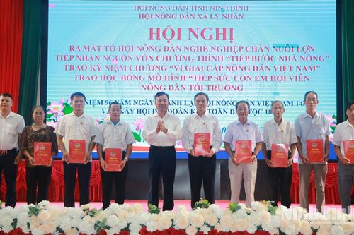 Hội Nông dân xã Lý Nhân tổ chức các hoạt động chào mừng kỷ niệm 96 năm Ngày thành lập Hội Nông dân Việt Nam