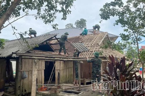 Xã Dũng Tiến ổn định dân cư vùng thiên tai