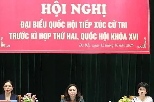 Đoàn đại biểu Quốc hội tỉnh tiếp xúc cử tri các xã vùng Đà Bắc