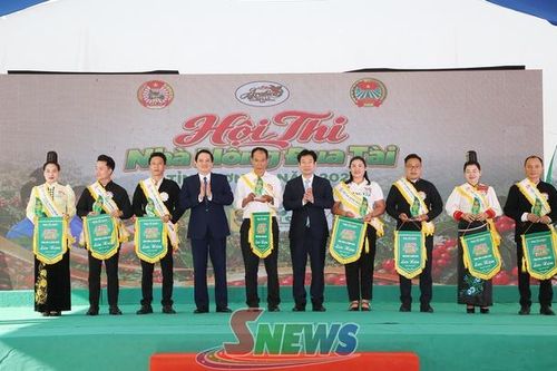 Rộn ràng Hội thi 'Nhà nông đua tài' tại Lễ hội Cà phê Sơn La
