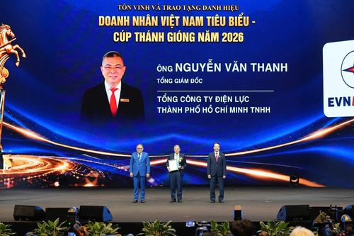 Tổng giám đốc EVNHCMC được vinh danh Cúp Thánh Gióng năm 2026
