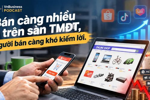 Càng nhiều đơn hàng trên sàn TMĐT, người bán càng khó kiếm lời