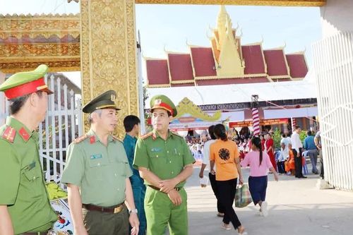 Bảo đảm an ninh trật tự, giúp người dân vui Lễ Sene Dolta yên lành