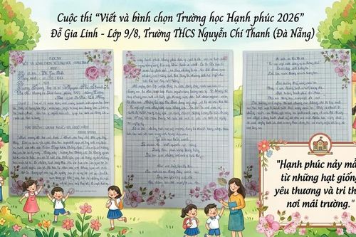 Mái trường hạnh phúc - Nơi gieo mầm bình minh