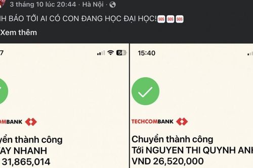 Cảnh báo bẫy vay tiền khi sinh viên tìm việc gia sư trên Facebook