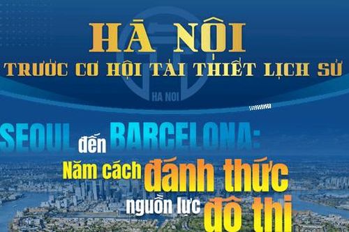 Hà Nội trước cơ hội tái thiết lịch sử - Từ Seoul đến Barcelona: Năm cách đánh thức nguồn lực đô thị