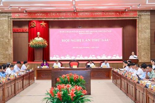 Hội nghị lần thứ bảy Ban Chấp hành Đảng bộ thành phố Hà Nội khóa XVIII