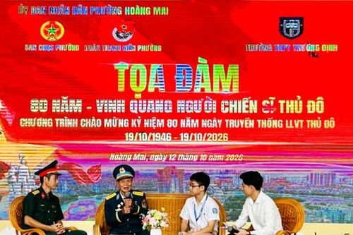 Phường Hoàng Mai viết tiếp truyền thống lực lượng vũ trang Thủ đô