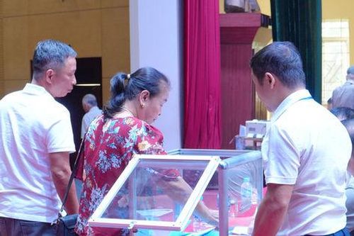 Phường Thanh Xuân bốc thăm căn hộ tái định cư dự án Vành đai 2,5