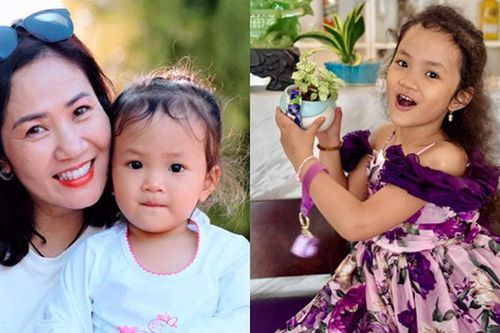 NSƯT Nguyệt Hằng chia sẻ niềm vui khi con gái út tròn 8 tuổi