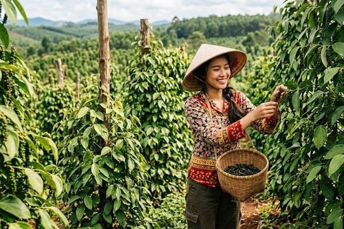 Giá hồ tiêu hôm nay 13.10.2026: Nhiều nơi tăng tới 1.000 đồng/kg