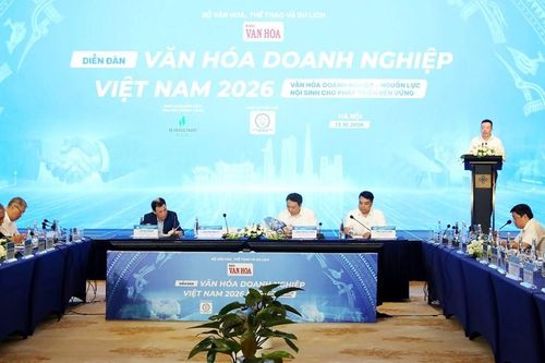 Diễn đàn Văn hóa Doanh nghiệp Việt Nam 2026: Văn hóa trở thành năng lực cạnh tranh của doanh nghiệp Việt